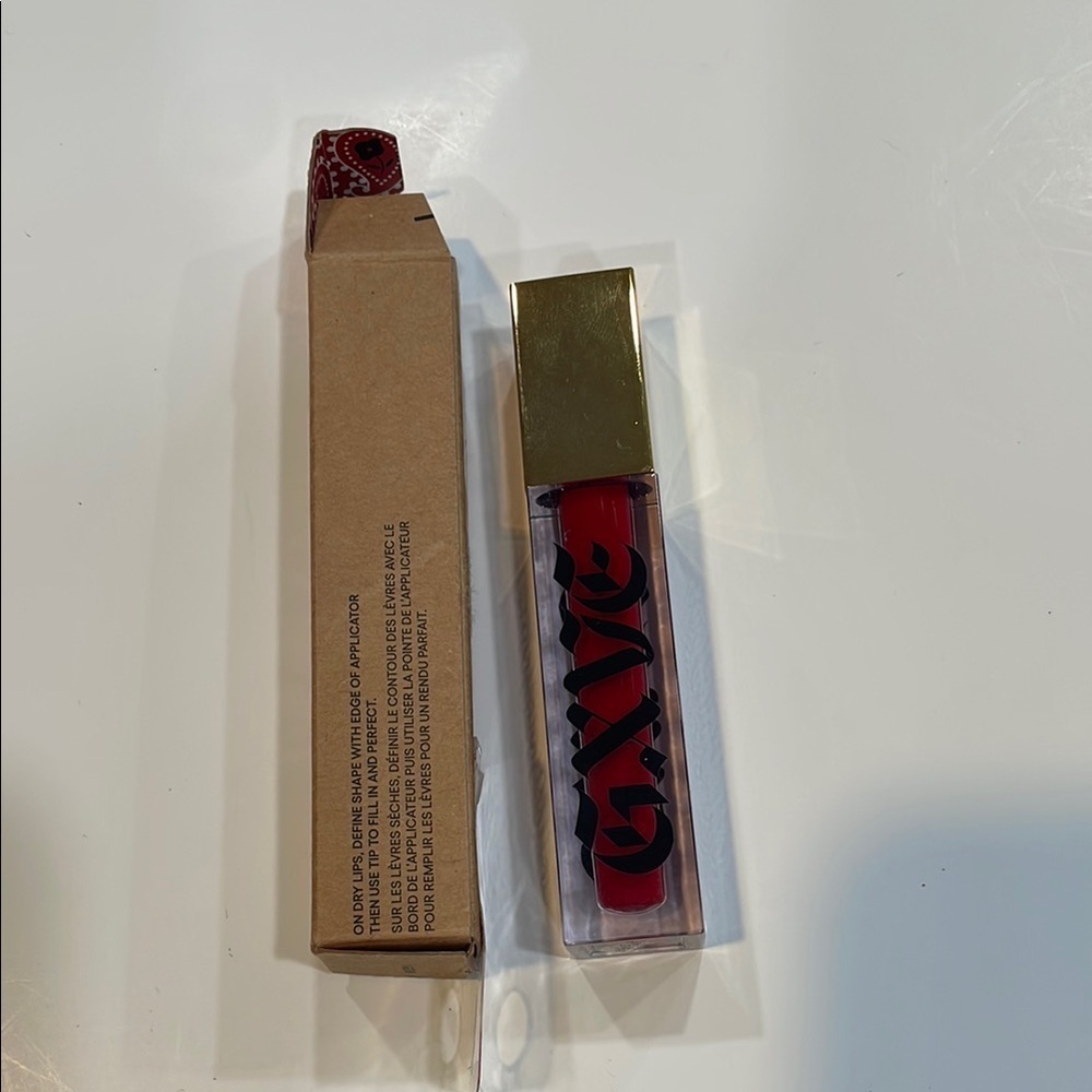 Red Liquid Lipstick - Picture 2 of 3